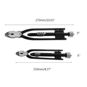 69Motorcycle Car Machinery Aircraft Safety Wire Twisting Plier Lock Twist Twister with A Spring Return Heavy Duty Jaws.