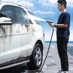 High-pressure car wash water gun telescopic water nozzle