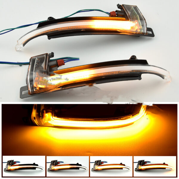 Suitable For Audi A4 A5 S5 B8.5 B8 RS3 RS4 RS5 A3 8P Rearview Mirror Running Water Turn Signal - Image 3