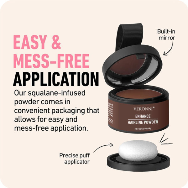 14 Color Hair Line Powder Black Root Up Natural Instant Waterproof Hairline Shadow Concealer Coverage Paint Repair Fill In Hair - Image 5